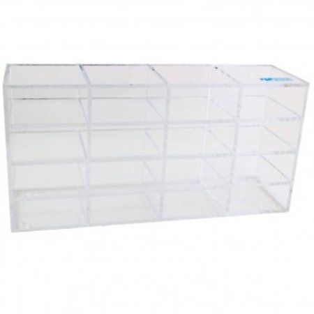 Tuckmar Acrylic Organizer for Tube Racks, 4x4 Array 247678